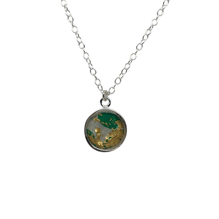 Michigan State Amy Necklace | Silver