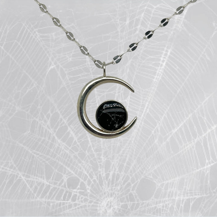Selene Necklace | Silver