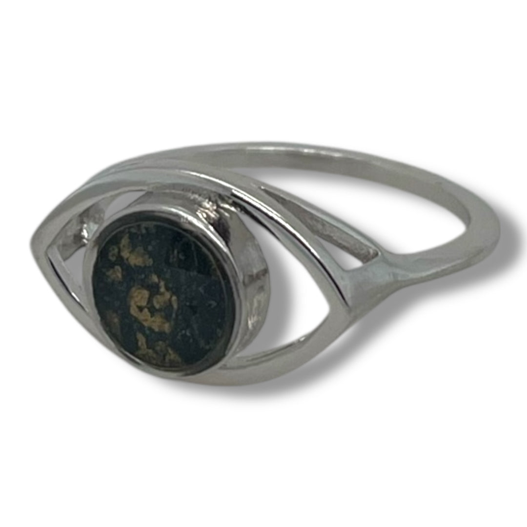 Natalie Ring | Rhodium | Size 7