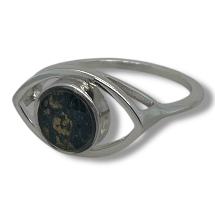 Natalie Ring | Rhodium | Size 7