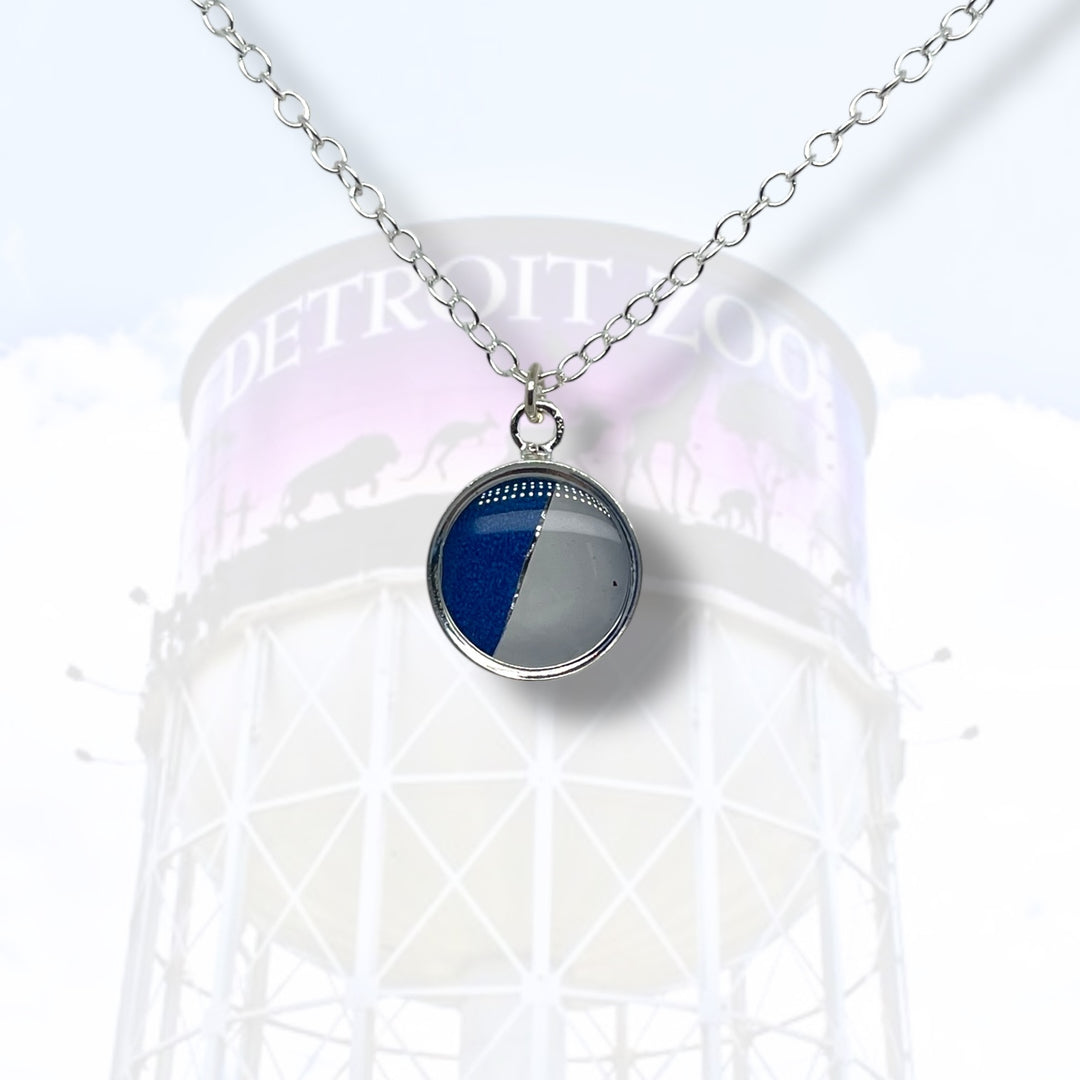 Detroit Zoo Amy Necklace | Silver