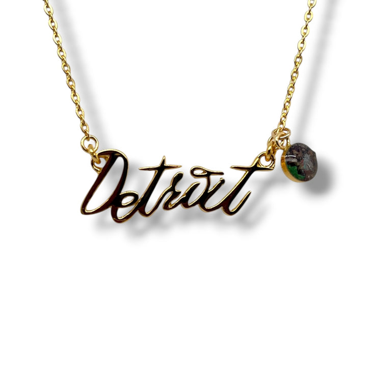 Detroit Necklace | Gold