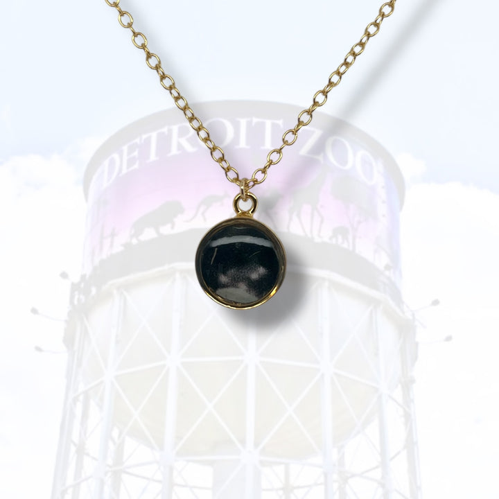 Detroit Zoo Amy Necklace | Gold