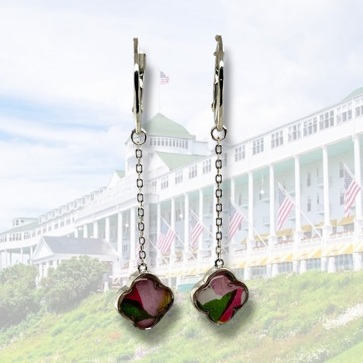 Mo Drop Earrings | Silver