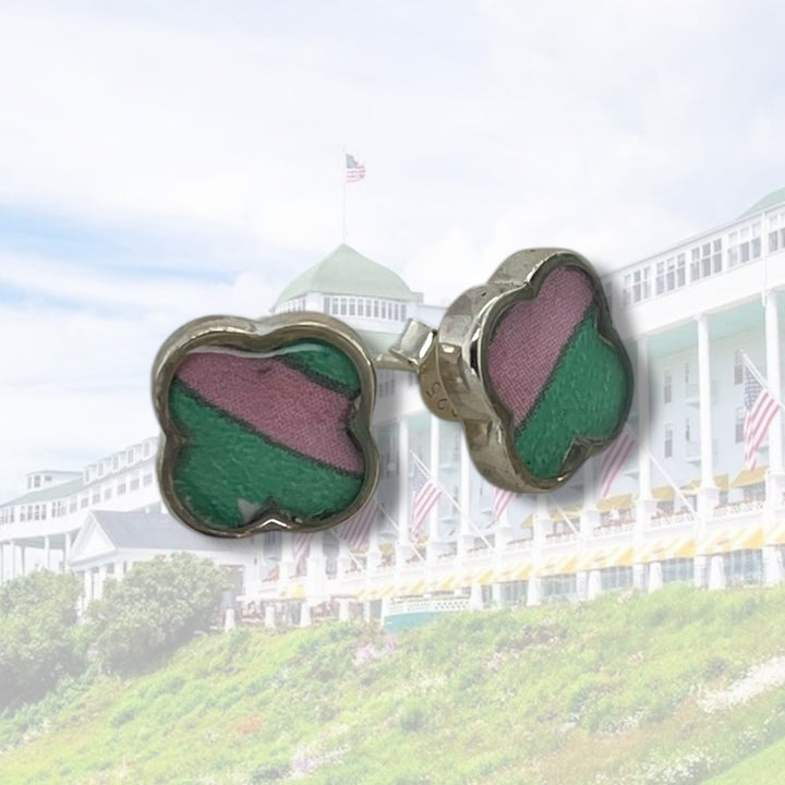 Tatiana Stud Earrings | Silver