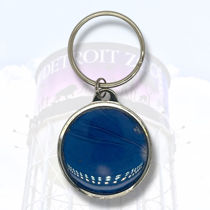 Detroit Zoo Keychain | Pewter
