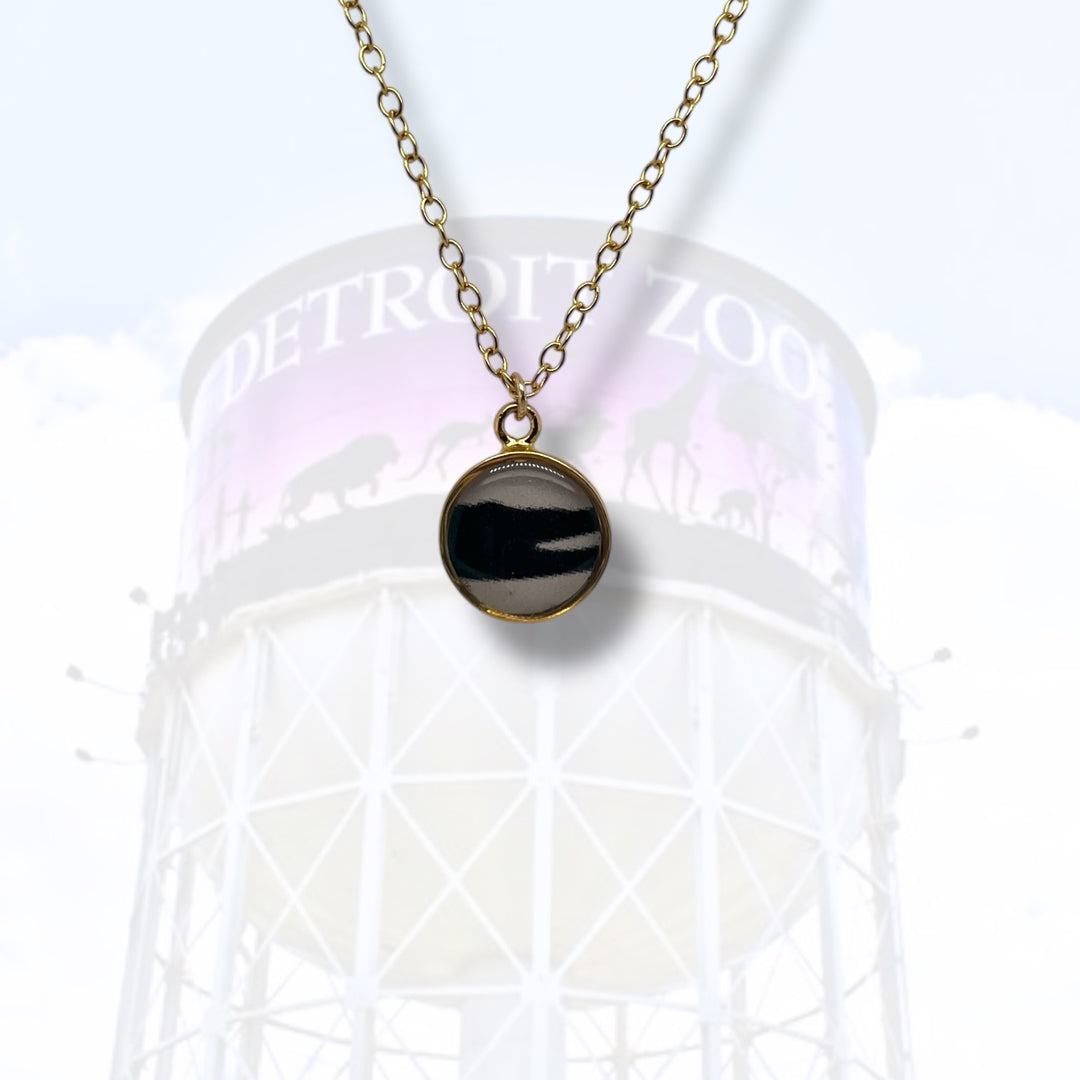 Detroit Zoo Amy Necklace | Gold
