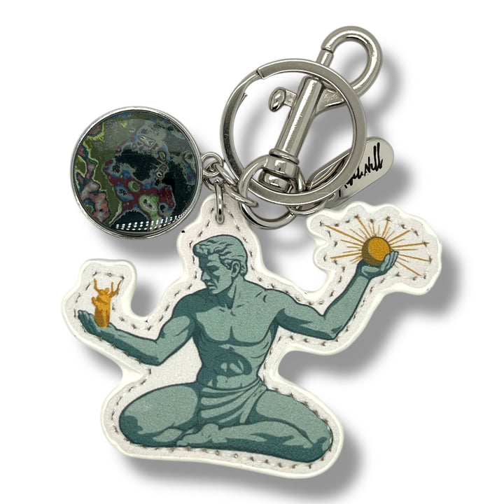 The Spirit of Detroit Bag Charm