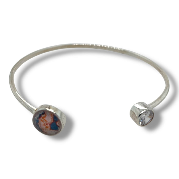 Danielle Open Cuff  | Silver