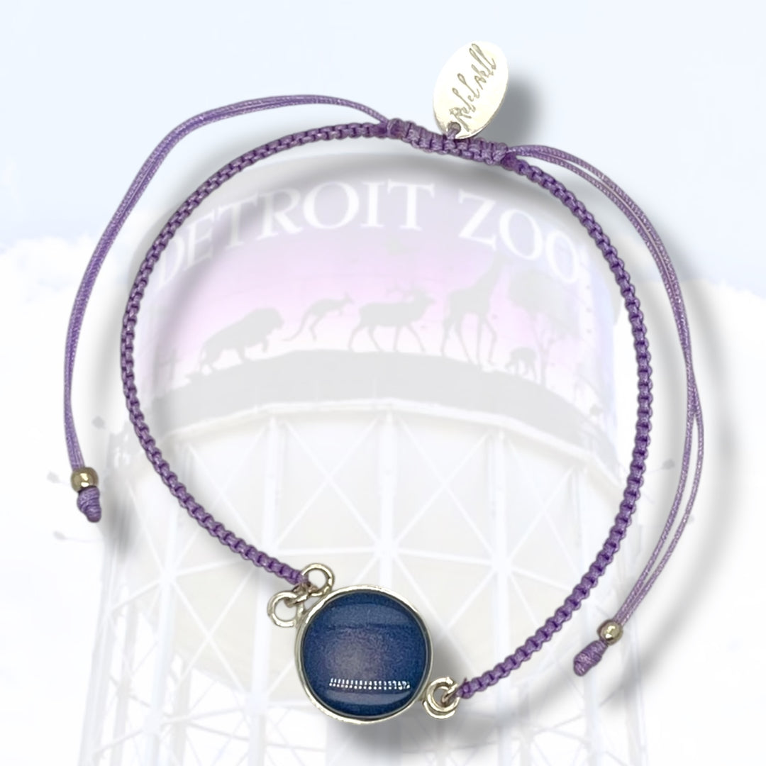 Detroit Zoo Taylor Bracelet | Silver