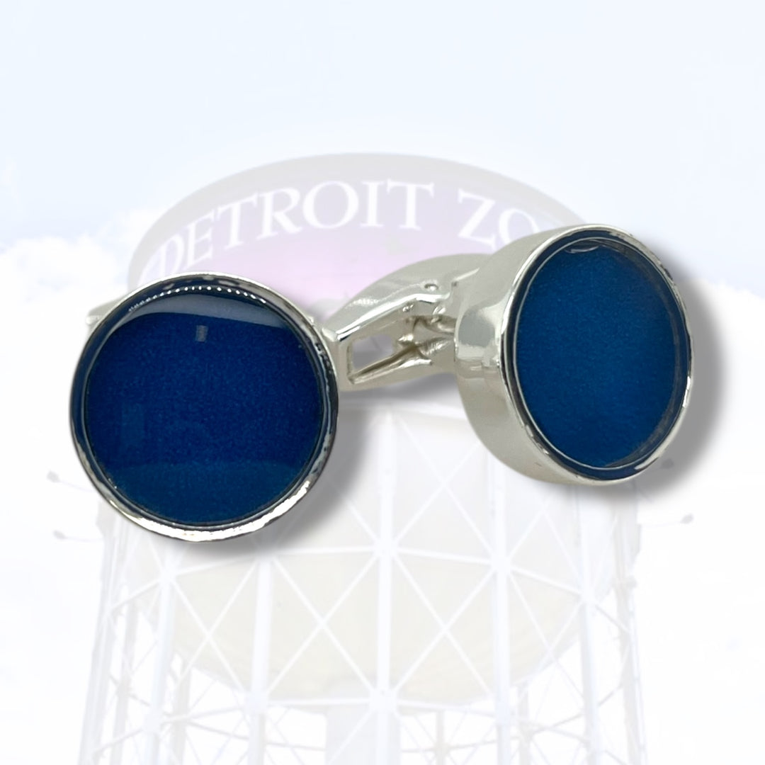 Detroit Zoo Greg Cuff Links | Silver