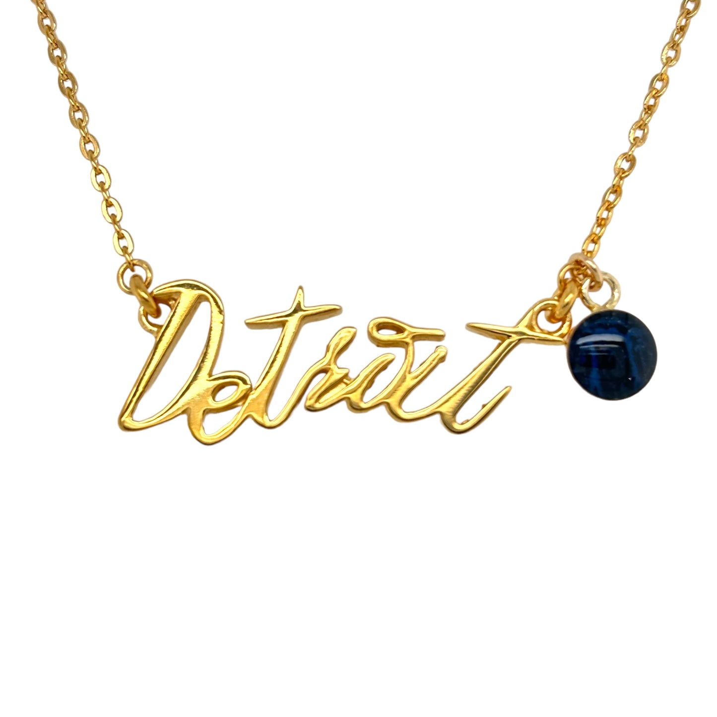 Detroit Necklace Pistons Edition | Gold