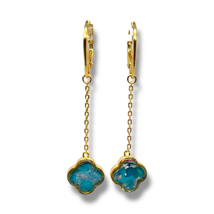 Mo Drop Earrings  |Gold