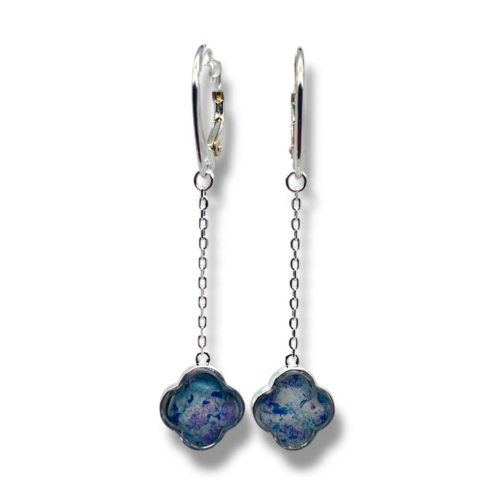 Mo Drop Earrings |Silver
