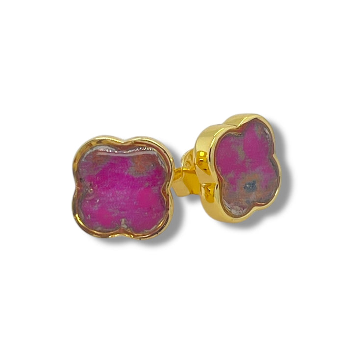 Tatiana Stud Earrings | Gold