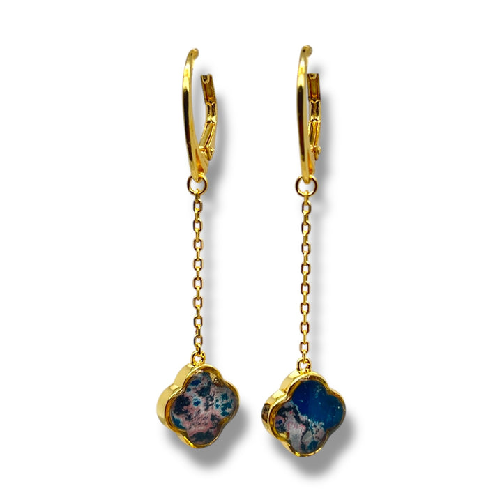 Mo Drop Earrings  |Gold