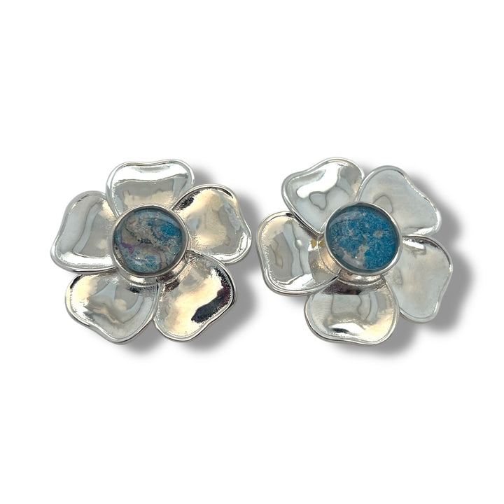 Brene Earrings | Rhodium