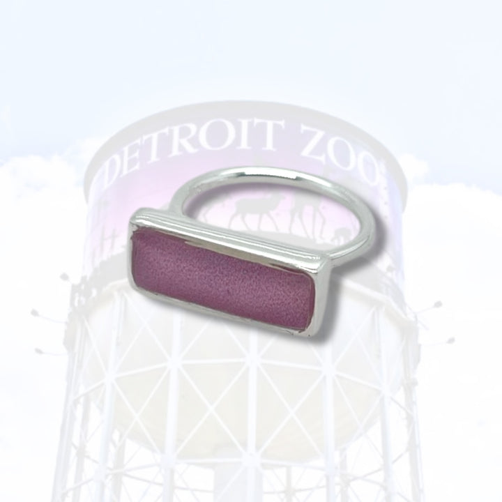 Detroit Zoo Lauren Ring | Silver