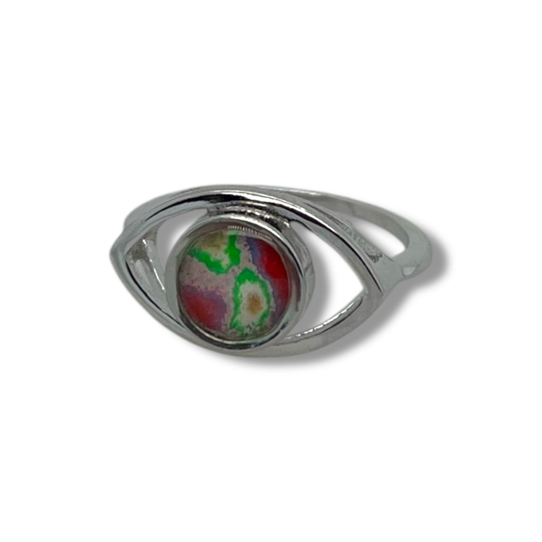 Natalie Ring | Rhodium | Size 5