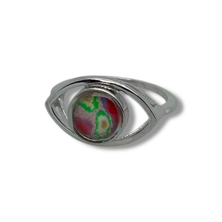 Natalie Ring | Rhodium | Size 5