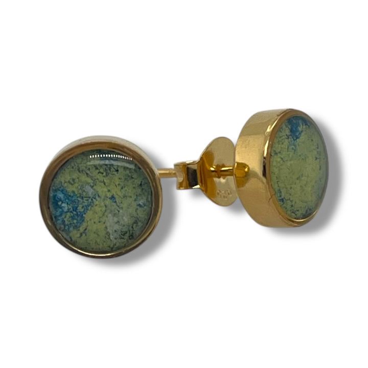 Michigan State Brittany Earrings | Gold