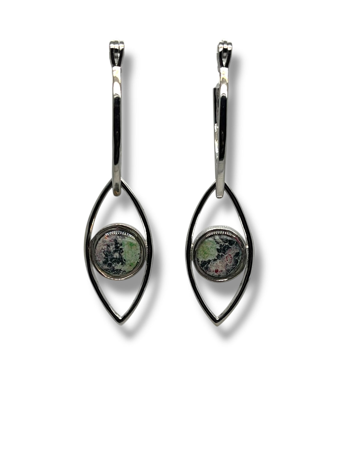Clara Drop Earrings | Silver