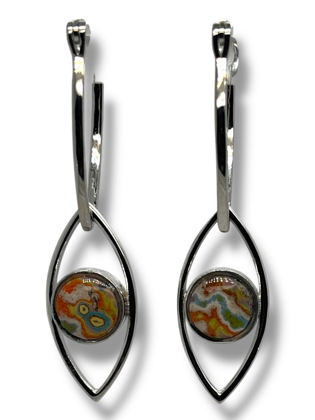 Clara Drop Earrings | Silver