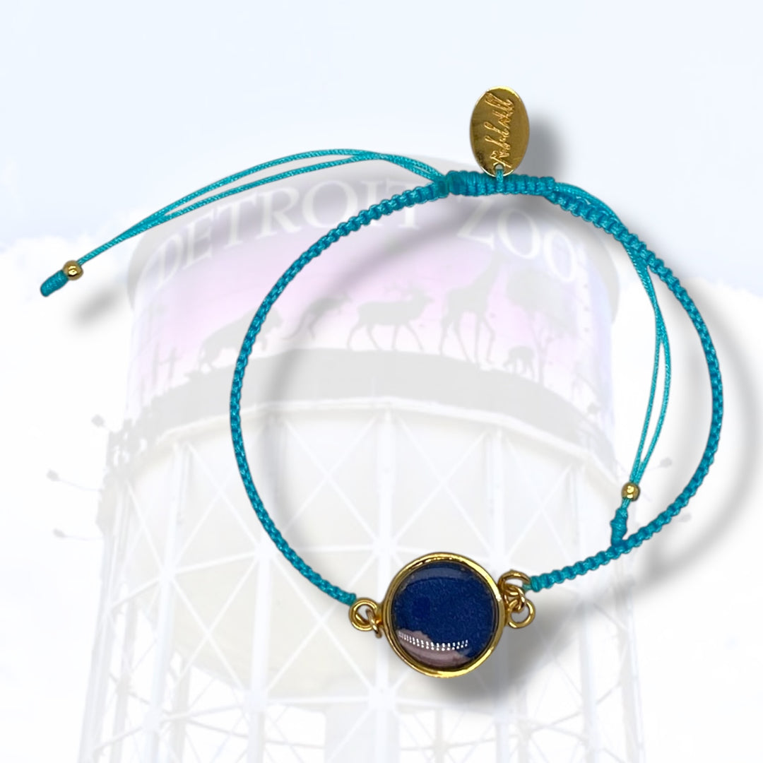 Detroit Zoo Taylor Bracelet | Gold