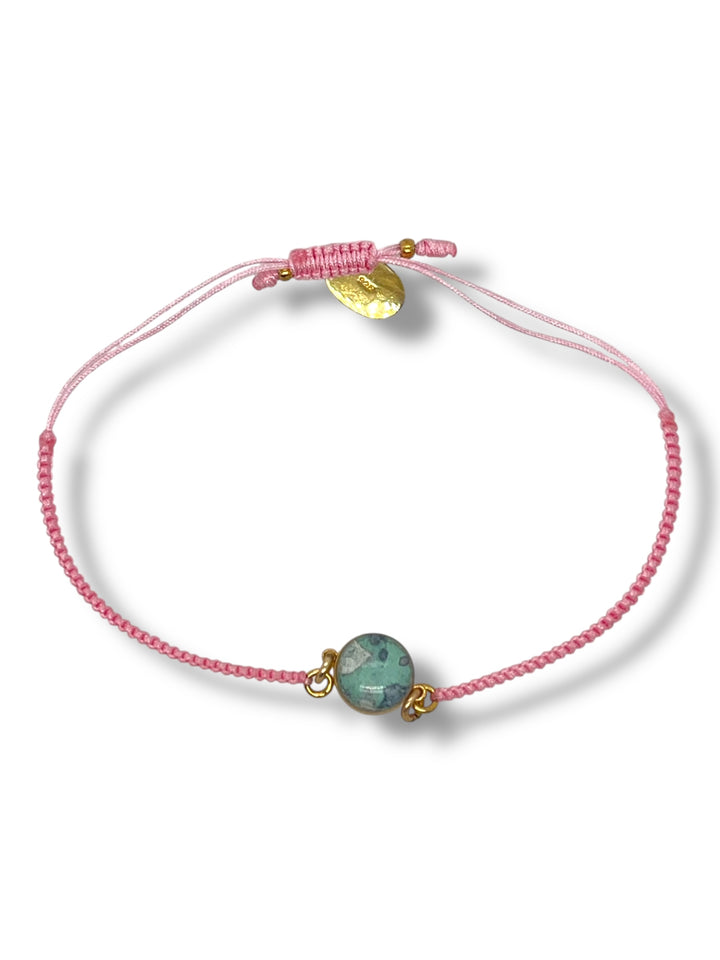 Kid's Taylor Bracelet | Gold | Light Pink