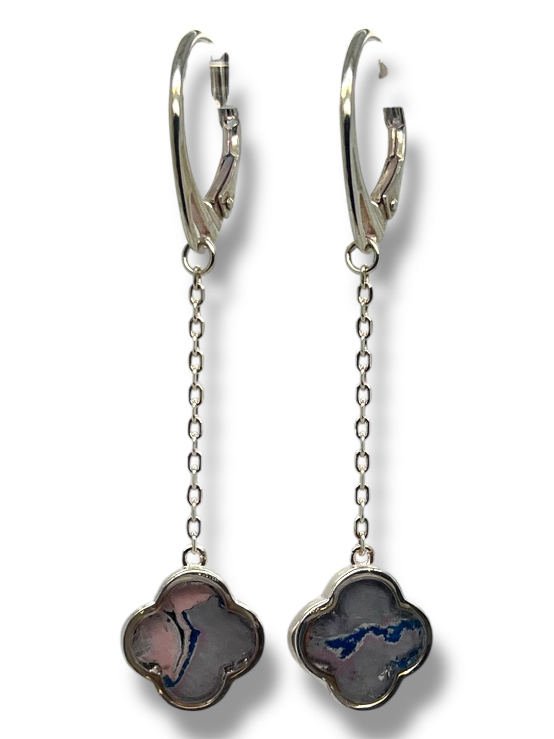 Mo Drop Earrings |Silver