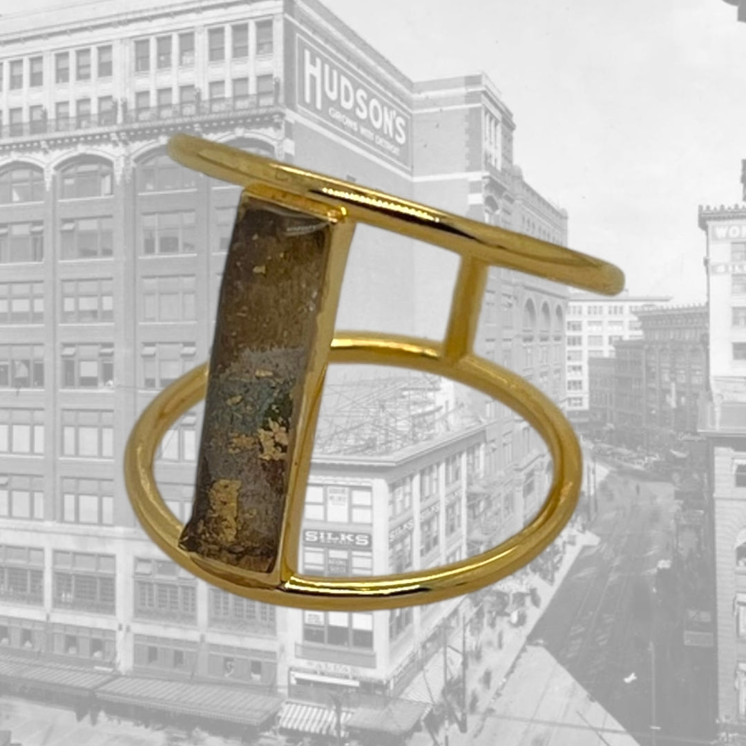 Hattie Cage Ring | Gold