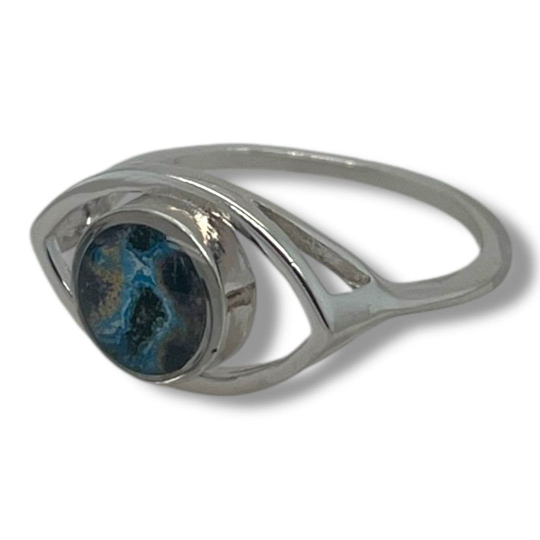 Natalie Ring | Rhodium | Size 7