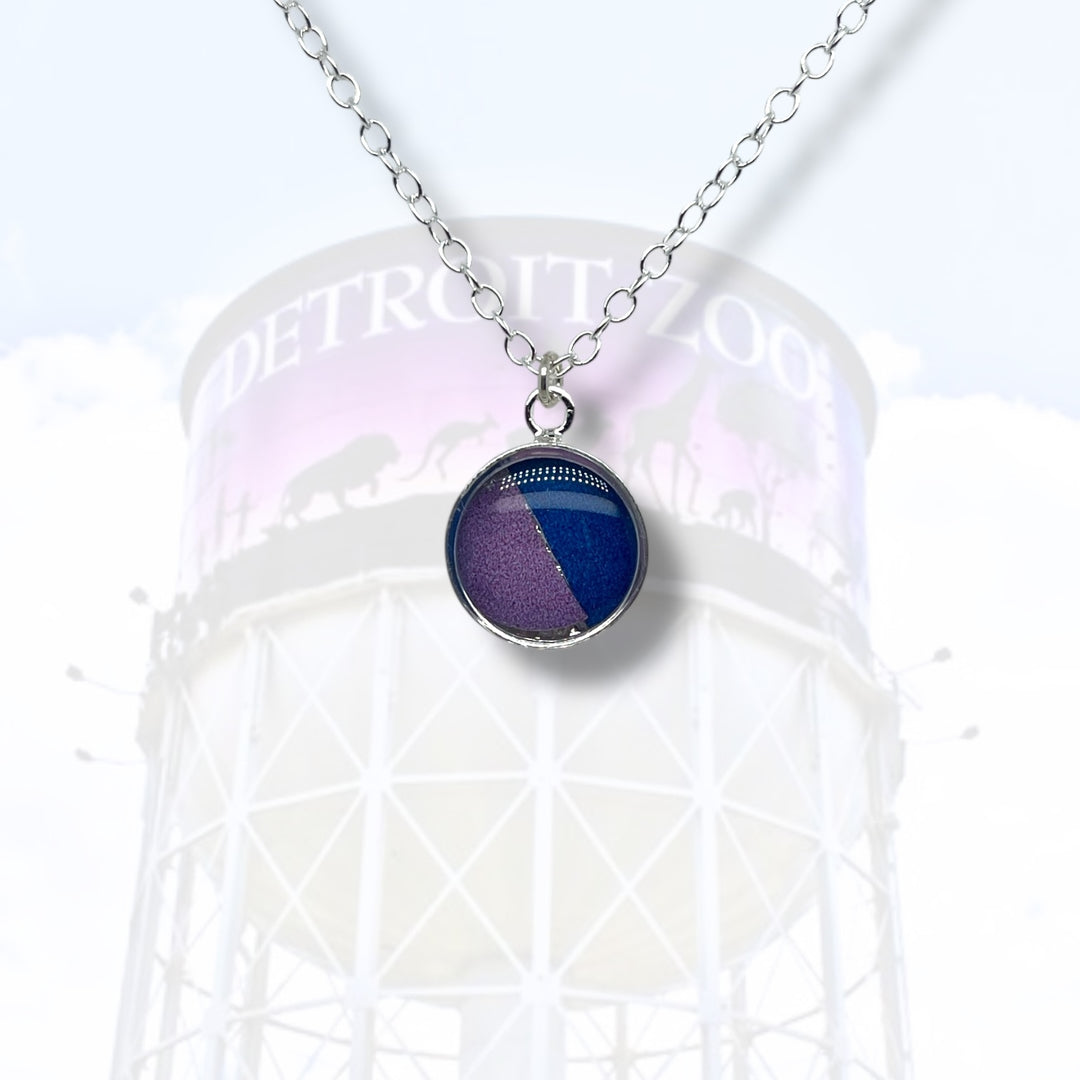 Detroit Zoo Amy Necklace | Silver