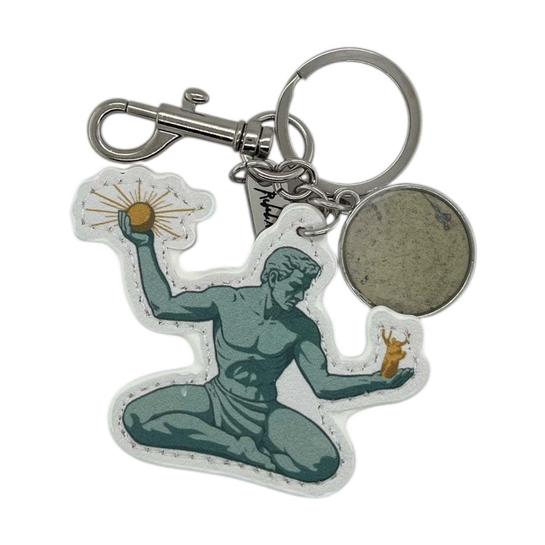 The Spirit of Detroit Bag Charm