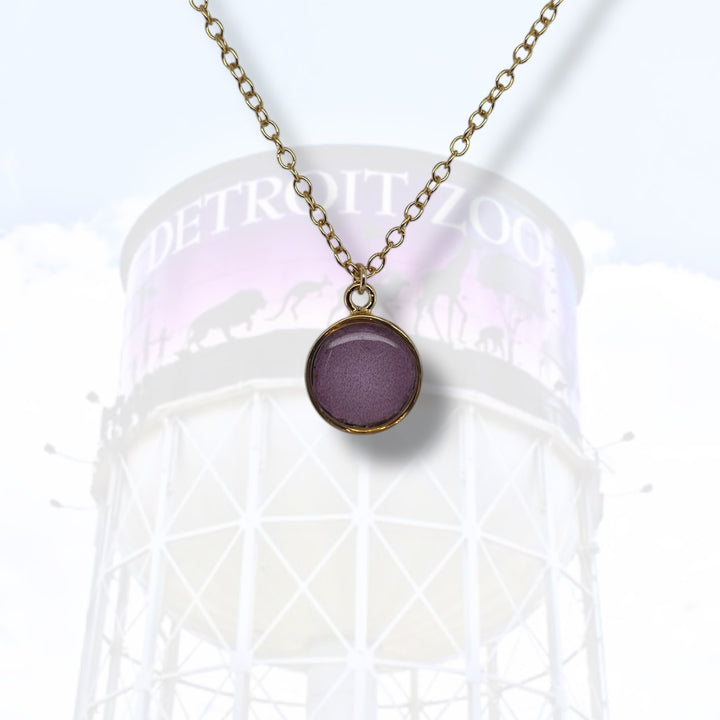 Detroit Zoo Amy Necklace | Gold
