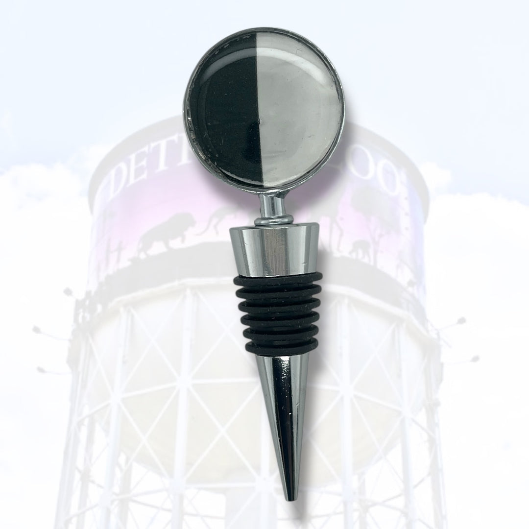 Detroit Zoo Bottle Stopper | Metal Alloy