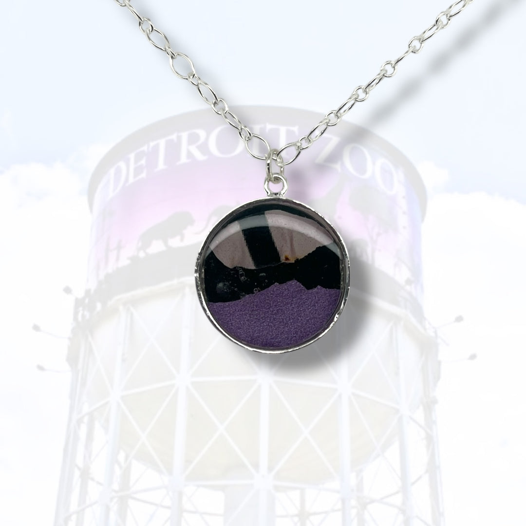 Detroit Zoo Nicole Necklace | Silver
