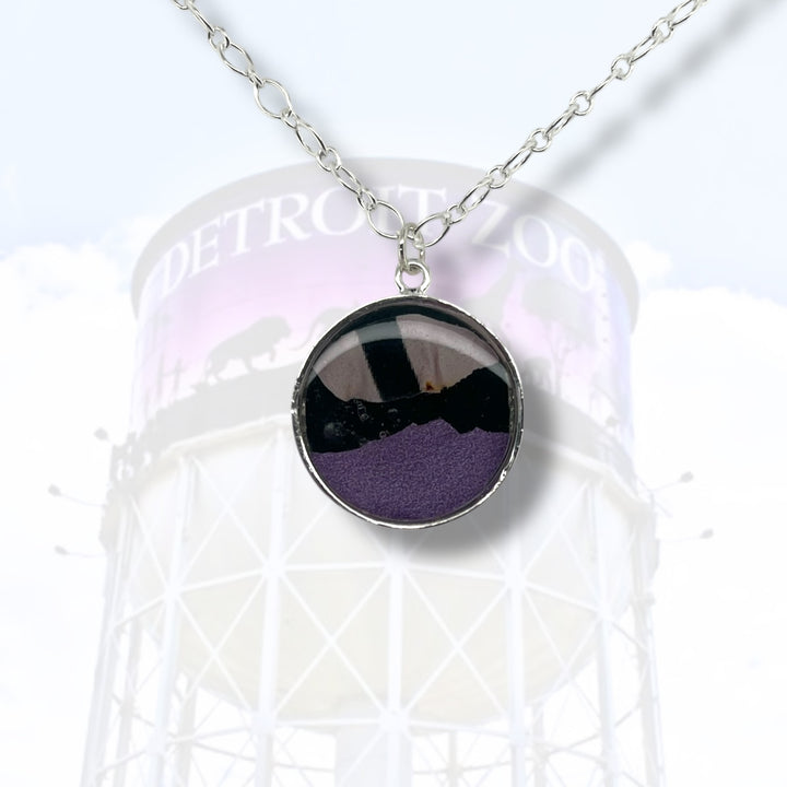 Detroit Zoo Nicole Necklace | Silver