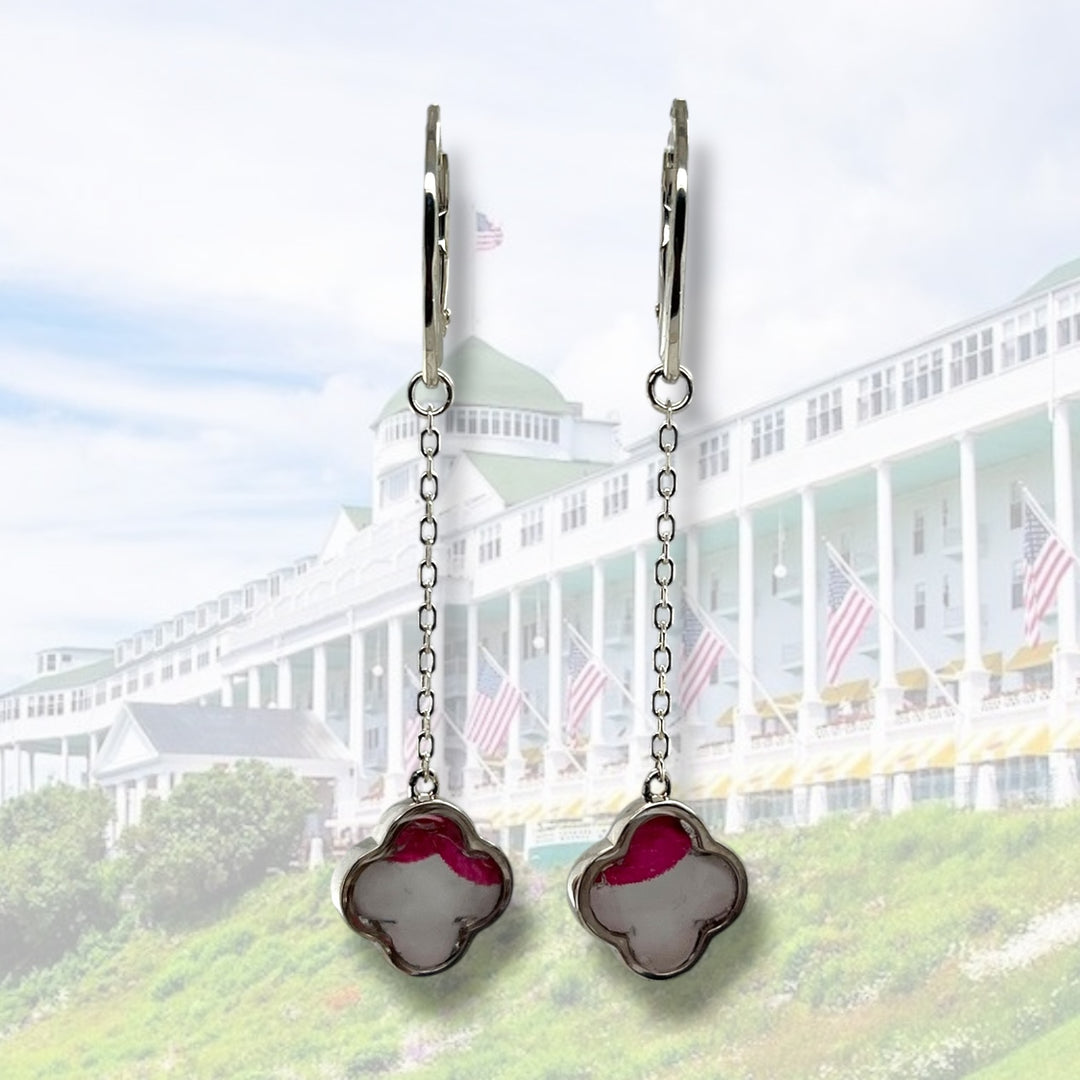 Mo Drop Earrings | Silver