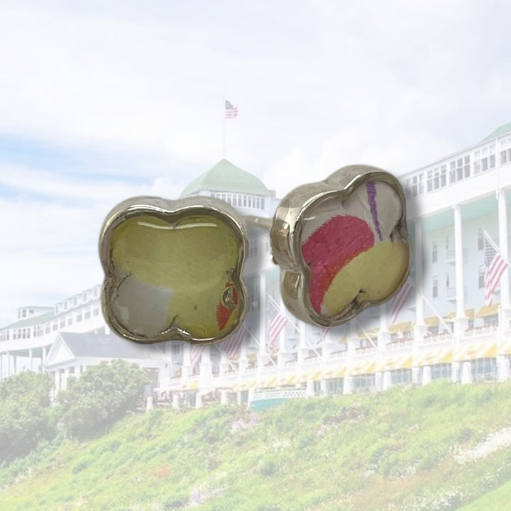 Tatiana Stud Earrings | Silver