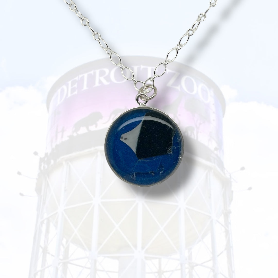 Detroit Zoo Nicole Necklace | Silver