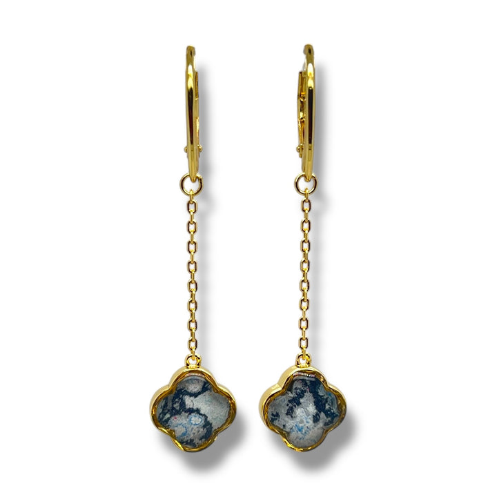 Mo Drop Earrings  |Gold