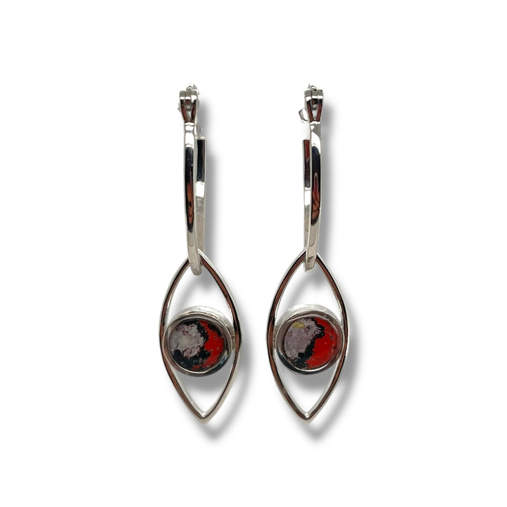 Clara Drop Earrings | Silver