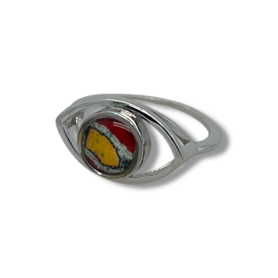 Natalie Ring | Rhodium | Size 5