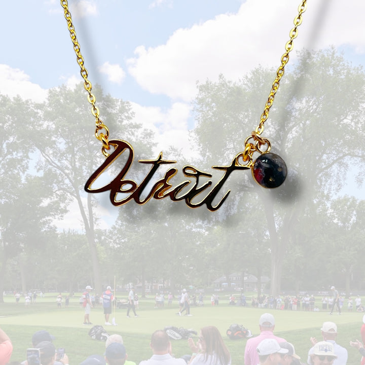 Detroit Necklace | Gold
