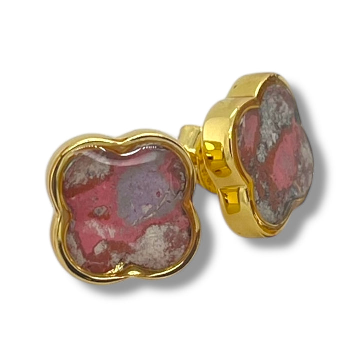 Tatiana Stud Earrings | Gold