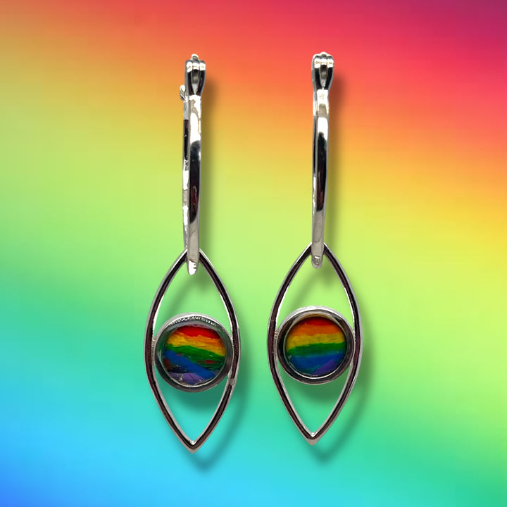 Clara Drop Earrings | Silver