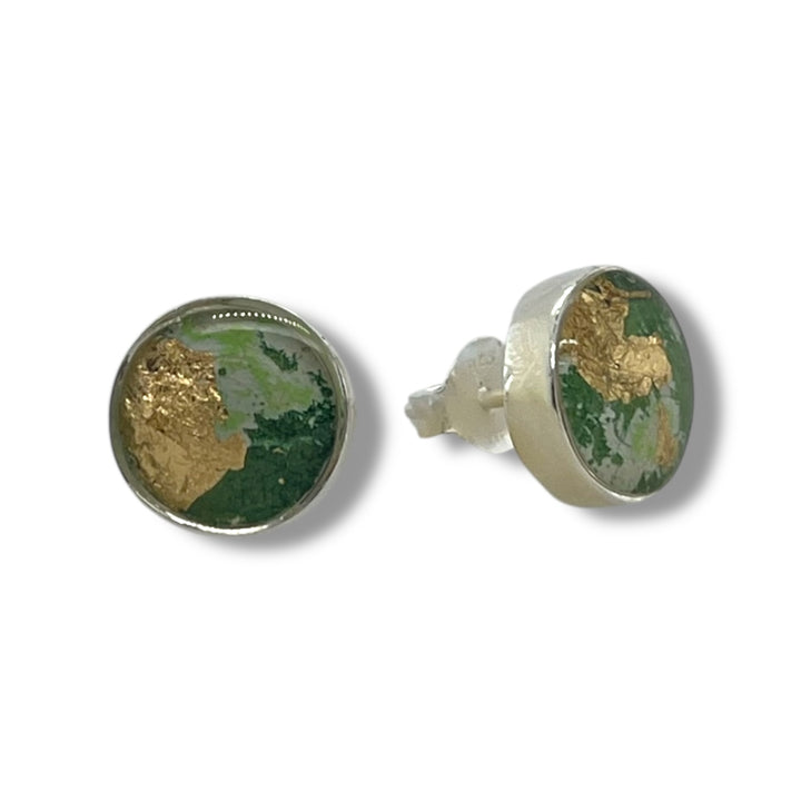 Michigan State Brittany Earrings | Silver