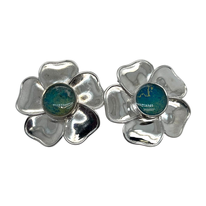 Brene Earrings | Rhodium