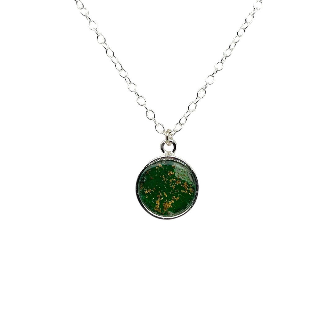 Michigan State Amy Necklace | Silver